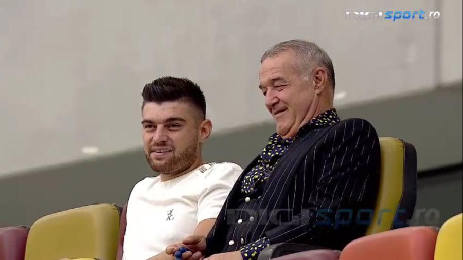 Mihai Mincu și Gigi Becali FCSB - FC BOTOȘANI 1-1 // Invitat special » Cu cine a urmărit meciul Gigi Becali