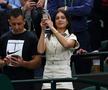 Nick Kyrgios și Costeen Hatzi, la Wimbledon 2022