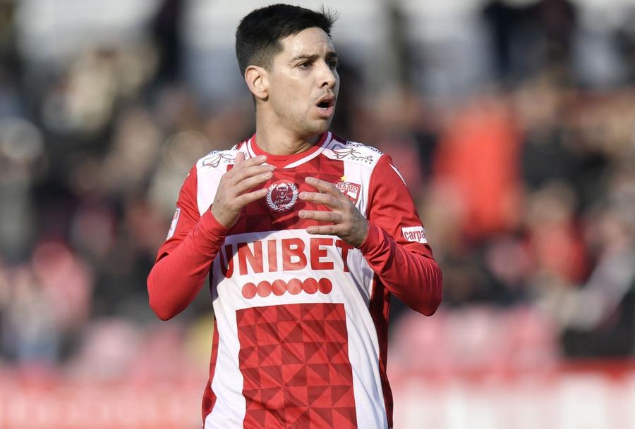 Jonathan Rodriguez, în perioada Dinamo // foto: Cristi Preda Interviu fără menajamente cu fotbalistul de la CFR Cluj: „Mi s-a terminat cariera după ce a venit Dan Petrescu”