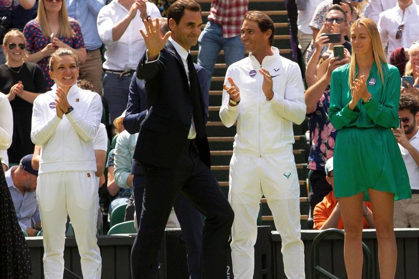 Simona Halep a defilat printre marii campioni de la Wimbledon / Sursă foto: Imago Images