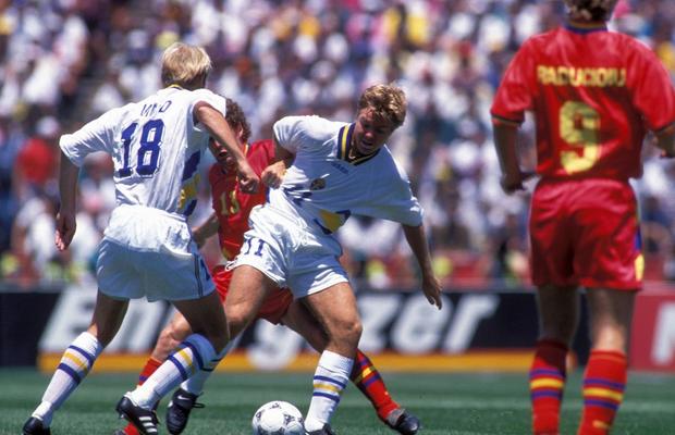 EPISODUL 7: : România - Suedia 2-2, 4-5 la penalty-uri » Concluzie șocantă: Hagi, subordonat total de vedeta suedezilor! Brolin a fost regele pe teren