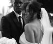 Wilfried Zaha s-a căsătorit cu iubita lui, Paige Bannister. Foto: Instagram