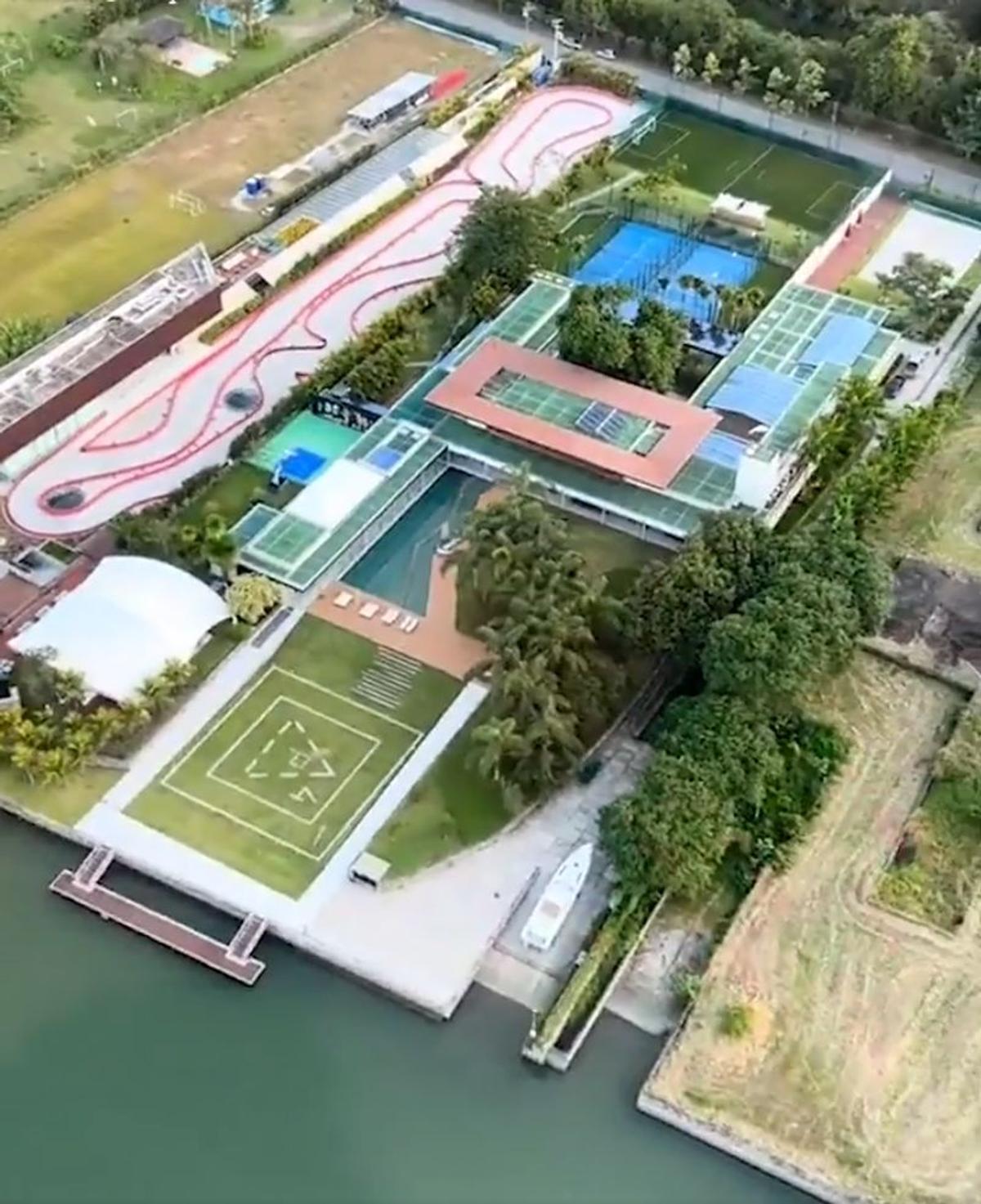 Neymar și-a făcut lac artificial în Brazilia. Foto: Reproducao/Instagram