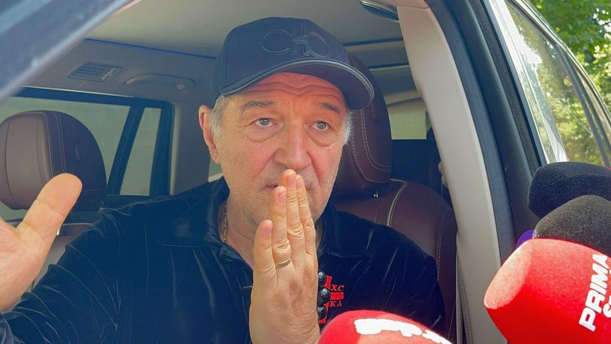 Moment inedit cu Gigi Becali » A dat volumul la maximum și a început să cânte muzică bisericească