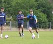 Concurs inedit la antrenamentul FCSB: Cine are cel mai bun șut și cine lovește cel mai bine mingea?