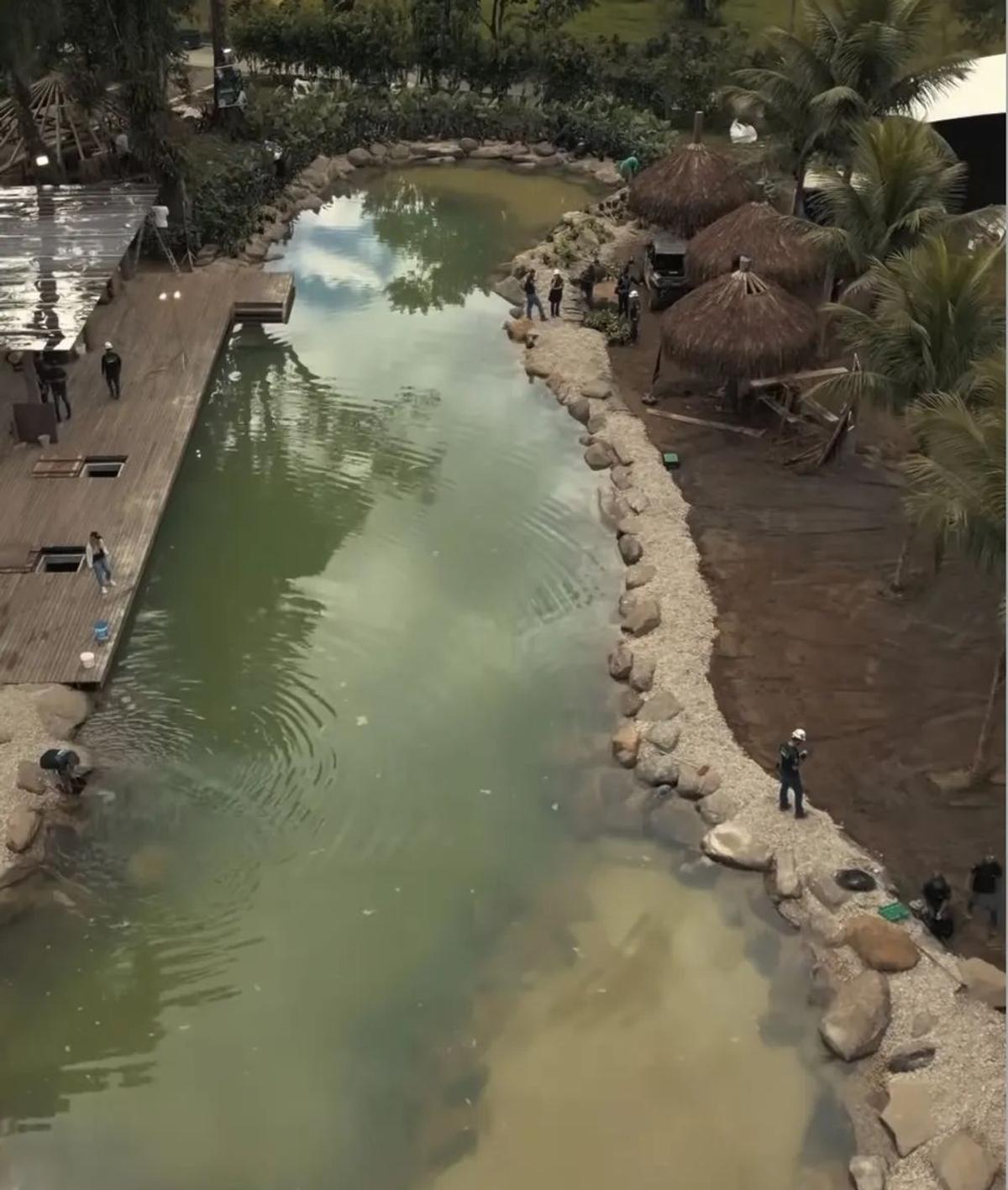 Neymar și-a făcut lac artificial în Brazilia. Foto: Reproducao/Instagram