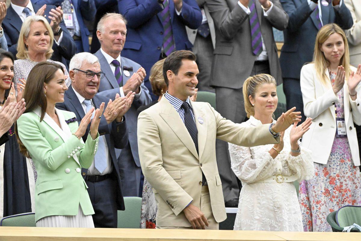 Roger Federer a revenit la Wimbledon pentru prima dată după retragerea din activitate