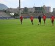 FOTO Mogoș la încălzire la amicalul CFR Cluj - FC Brașov