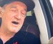 Moment inedit cu Gigi Becali » A dat volumul la maximum și a început să cânte muzică bisericească