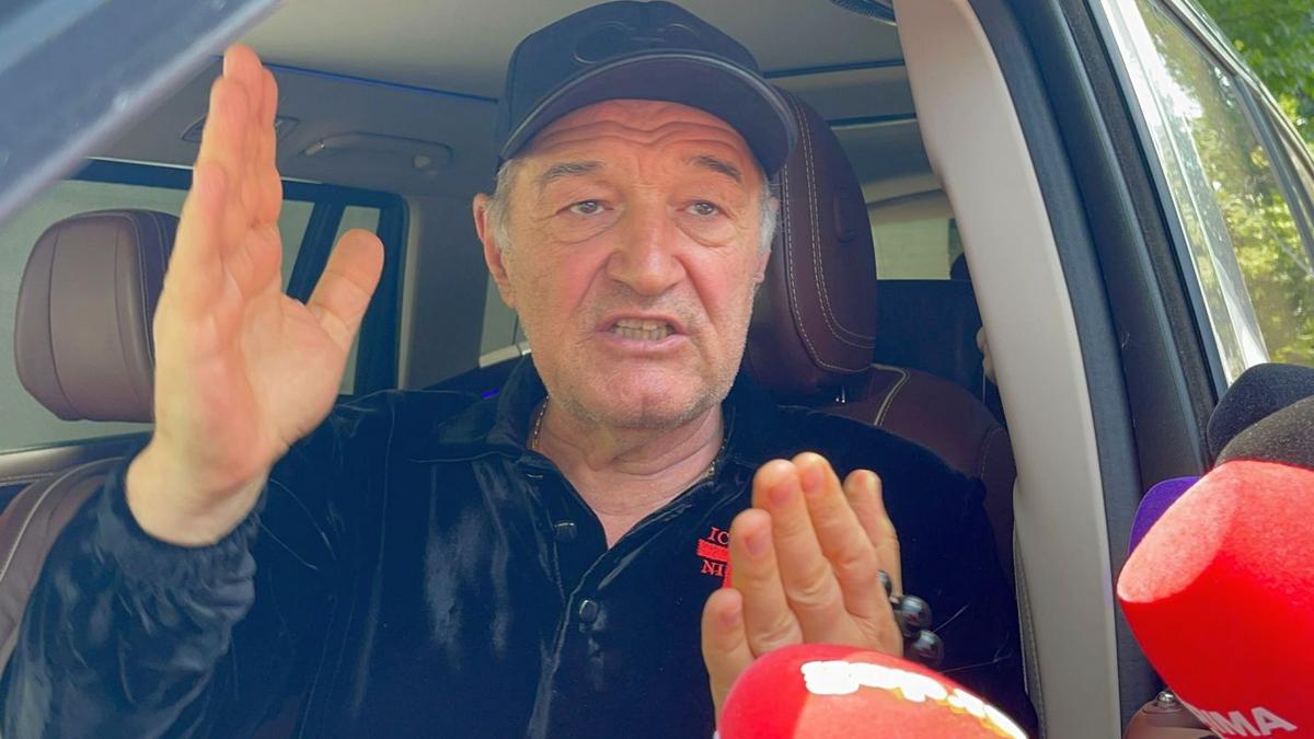 Moment inedit cu Gigi Becali » A dat volumul la maximum și a început să cânte muzică bisericească