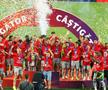 FCSB - Hunedoara, imagini de la decernarea trofeului
