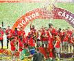 FCSB - Hunedoara, imagini de la decernarea trofeului