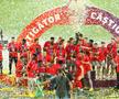 FCSB - Hunedoara, imagini de la decernarea trofeului