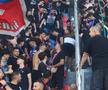 Bătălia galeriilor la FCSB - Corvinul. Peluza Sud Steaua a fost prezentă alături de hunedoreni / foto: Ionuț Iordache (GSP)
