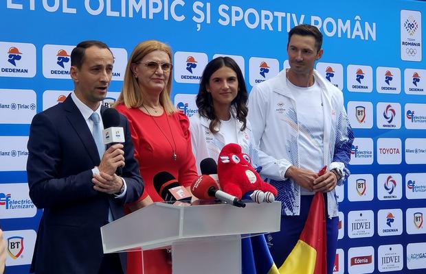 Ionela și Marius Cozmiuc vor fi purtătorii drapelului României la Jocurile Olimpice de la Paris