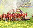 FCSB - Hunedoara, imagini de la decernarea trofeului