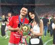 Imagini de colecție: fotbaliștii de la FCSB au sărbătorit alături de partenere triumful din Supercupa României