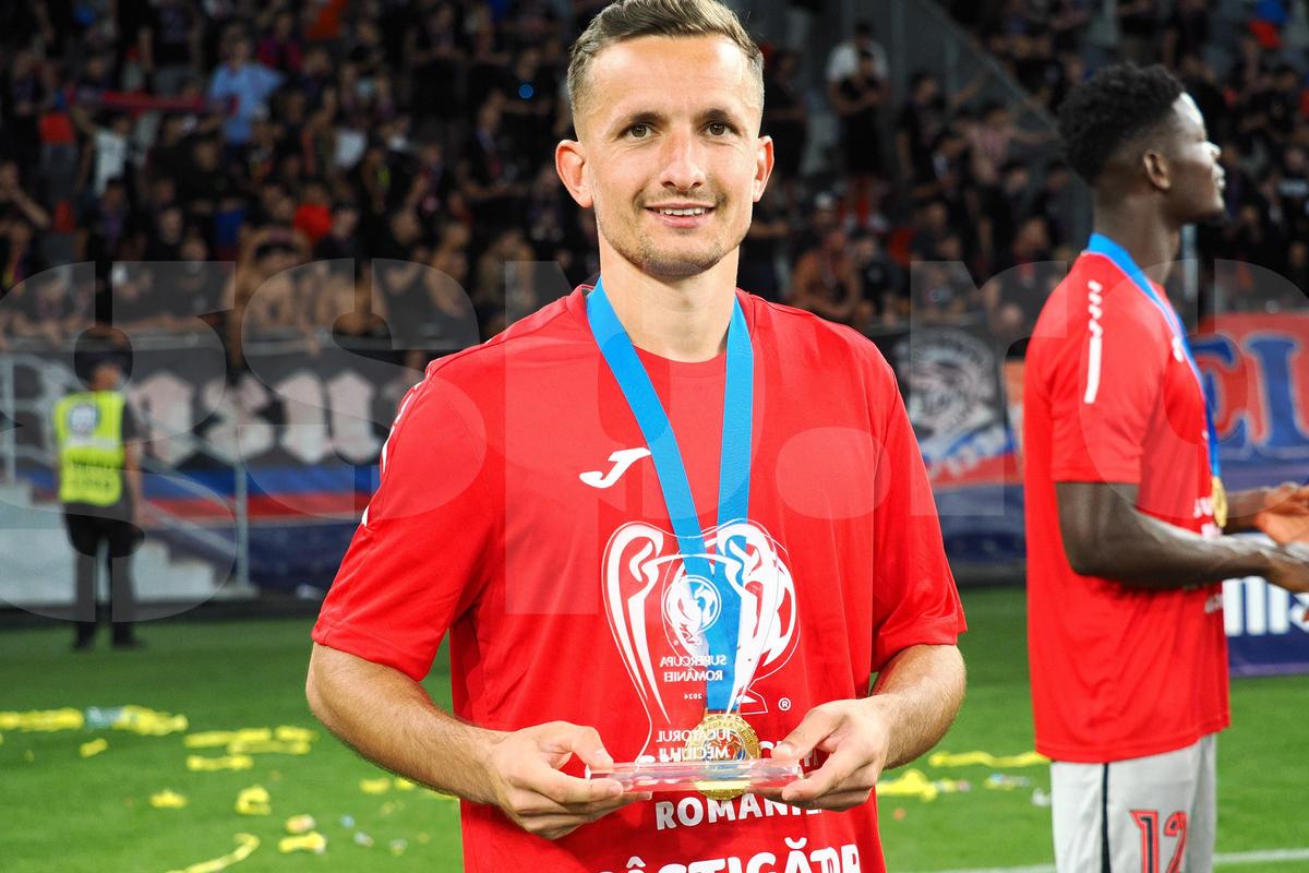 Imagini de colecție: fotbaliștii de la FCSB au sărbătorit alături de partenere triumful din Supercupa României