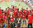 FCSB - Hunedoara, imagini de la decernarea trofeului