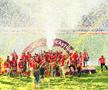 FCSB - Hunedoara, imagini de la decernarea trofeului