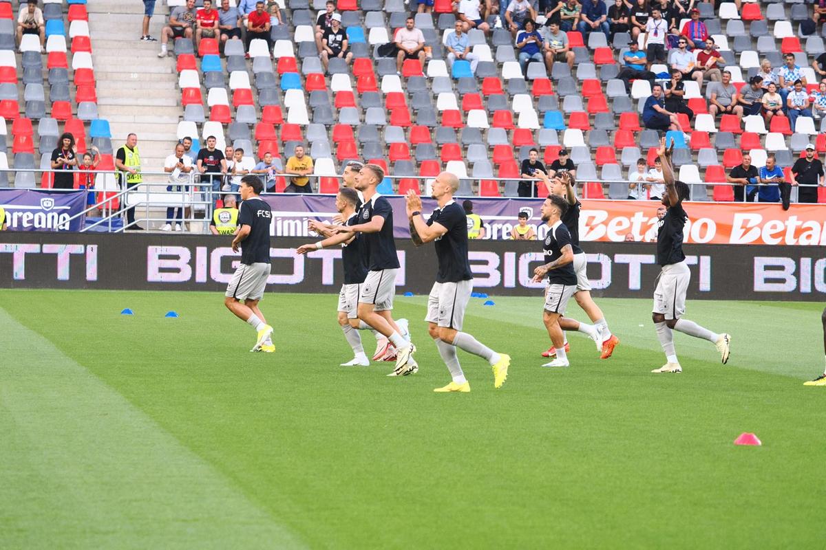 FCSB - Corvinul, imagini dinaintea Supercupei României