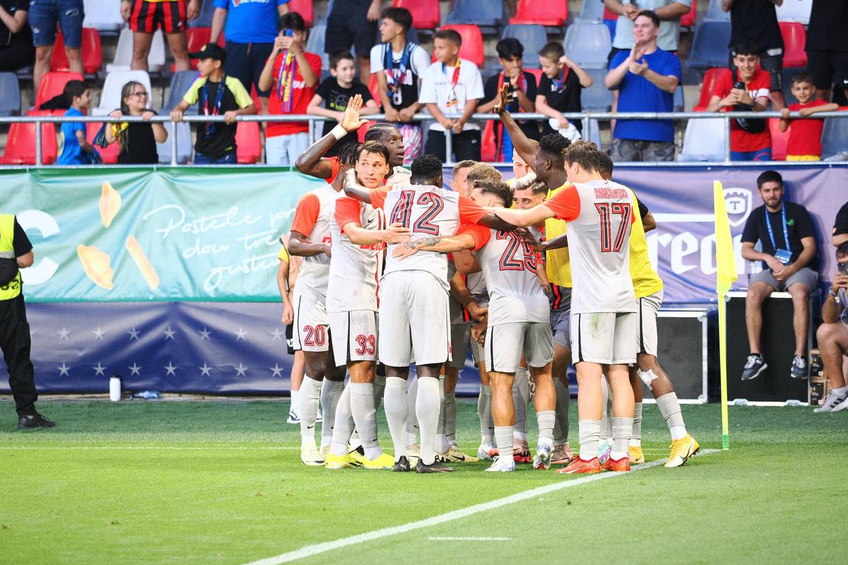 Marius Ștefănescu a marcat la debutul pentru FCSB și are gânduri mari: „Grupele Champions League și titlul”