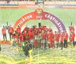 Imagini de colecție: fotbaliștii de la FCSB au sărbătorit alături de partenere triumful din Supercupa României