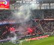 Bătălia galeriilor la FCSB - Corvinul. Peluza Sud Steaua a fost prezentă alături de hunedoreni / foto: Ionuț Iordache (GSP)
