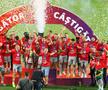 FCSB - Hunedoara, imagini de la decernarea trofeului