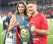 Toate iubitele pe gazon! Imagini de colecție: fotbaliștii celor de la FCSB au sărbătorit alături de partenere triumful din Supercupă » Momente superbe cu familiile lui Pintilii și Charalambous