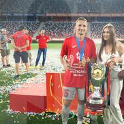 Marius Ștefănescu și partenera Ileana