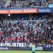 Bătălia galeriilor la FCSB - Corvinul. Peluza Sud Steaua a fost prezentă alături de hunedoreni / foto: Ionuț Iordache (GSP)