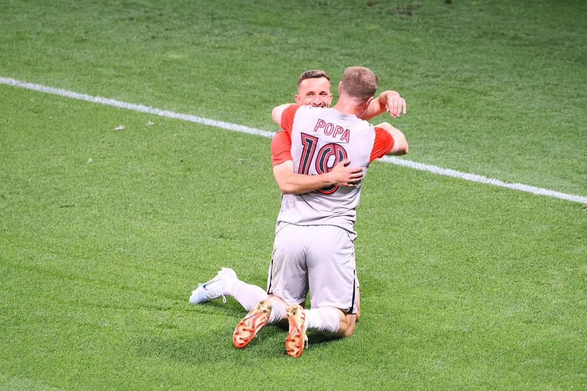 FCSB - Corvinul, 3-0 în Supercupa României » Campioana a făcut spectacol pe stadionul Steaua