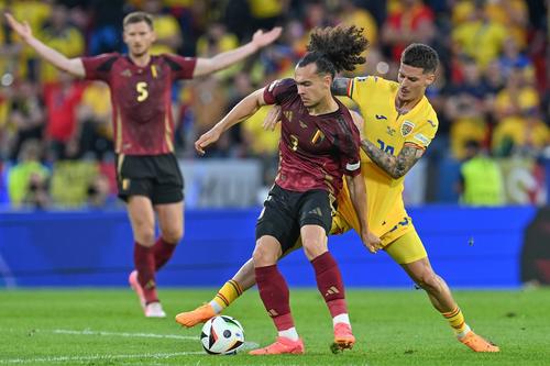 Arthur Theathe, prezent la EURO 2024 cu Belgia, merge la Al Ittihad // FOTO: Imago