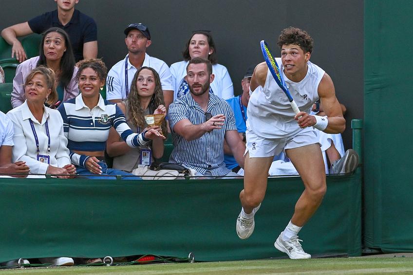 Ben Shelton nu a putut închide meciul // foto: Guliver/gettyimages