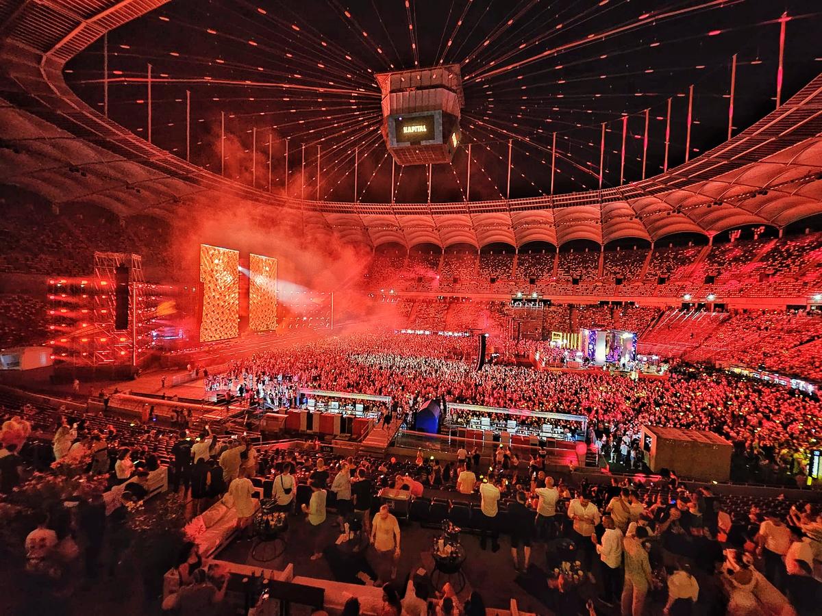 Arena Națională s-a transformat pentru Neversea Kapital! Imagini din prima zi a festivalului din București
