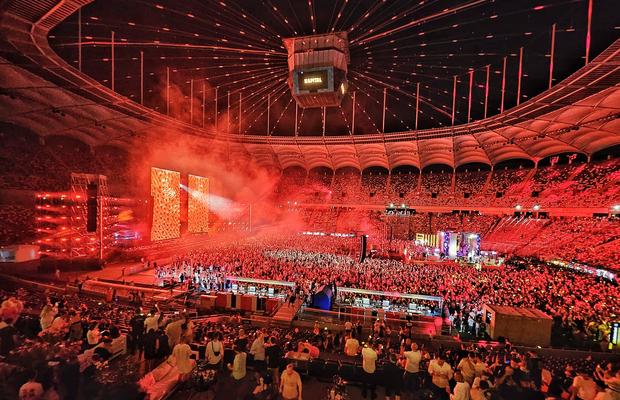 Arena Națională s-a transformat pentru Neversea Kapital! Imagini din prima zi a festivalului din București