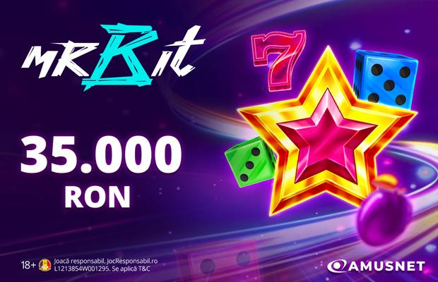 Seria Spin Masters pe Mr Bit – 35.000 RON în premii pentru pasionații de sloturi