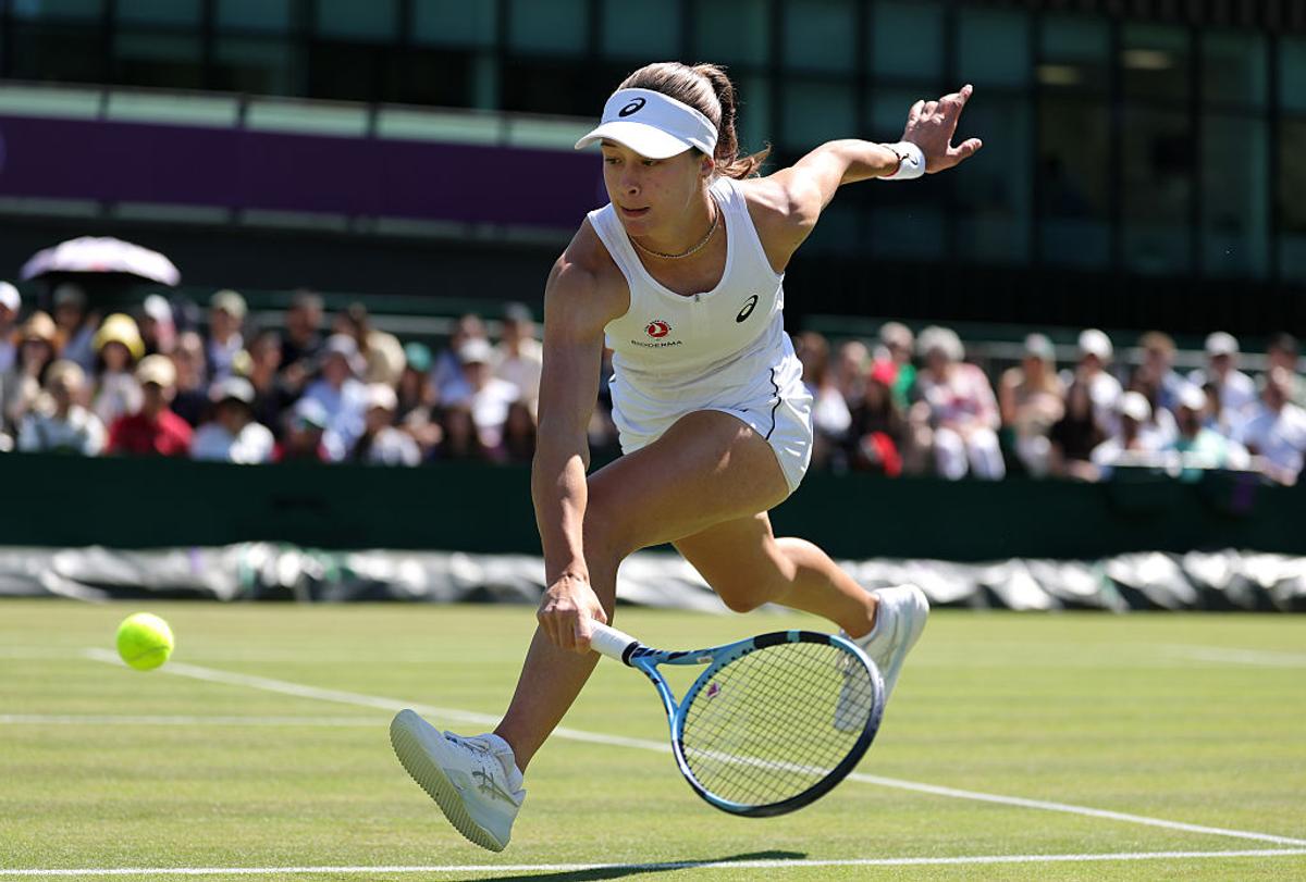 Istorie la Wimbledon! A devenit prima jucătoare din istoria țării ei, una cu 85 de milioane de locuitori, calificată în turul 3 pe iarba londoneză