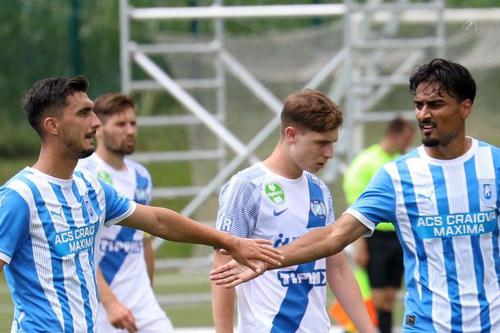 Universitatea Craiova a învins-o la limită pe MTK Budapest. FOTO: Facebook @Universitatea Craiova