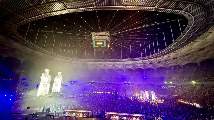 Neversea Kapital pe Arena Națională din București (4 iulie 2025). Foto: GSP.RO