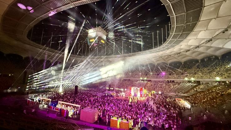 Neversea Kapital pe Arena Națională din București (4 iulie 2025). Foto: GSP.RO