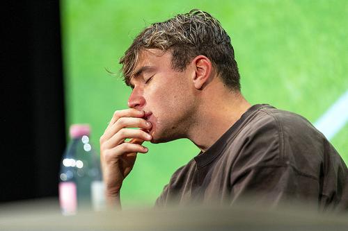 Jack Draper, la conferința de presă // foto: Guliver/gettyimages
