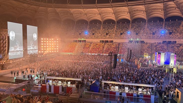 Neversea Kapital pe Arena Națională din București (4 iulie 2025). Foto: GSP.RO
