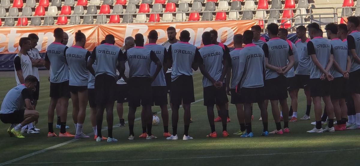 CFR Cluj, antrenament oficial, înaintea Supercupei cu FCSB // 04.07.2025