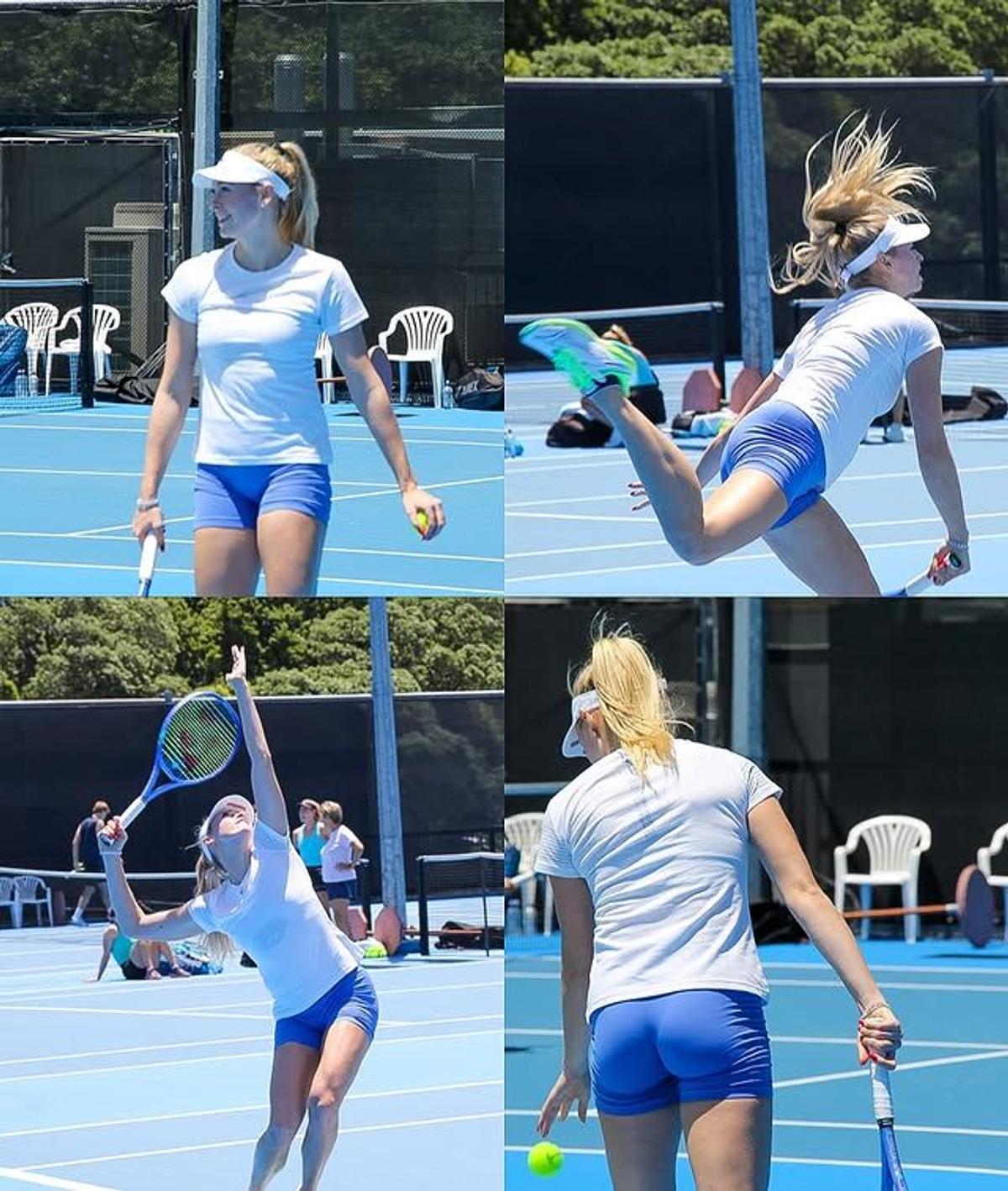 „Încing” iarba la Wimbledon » Cele mai frumoase jucătoare de tenis se vor duela sâmbătă la dublu