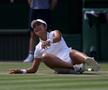 Încă un șoc la Wimbledon: campioana en-titre a fost eliminată în turul al treilea! Imagini excepționale cu bucuria