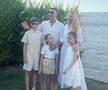 Familia lui Cristi Borcea în vacanță în Grecia