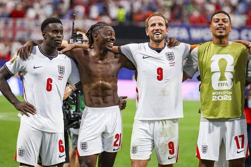 Morgan Rogers, ultimul din dreapta, a fost titular într-un singur meci până acum la Mondial, la 2-0 cu Panama / Foto: Imago Images
