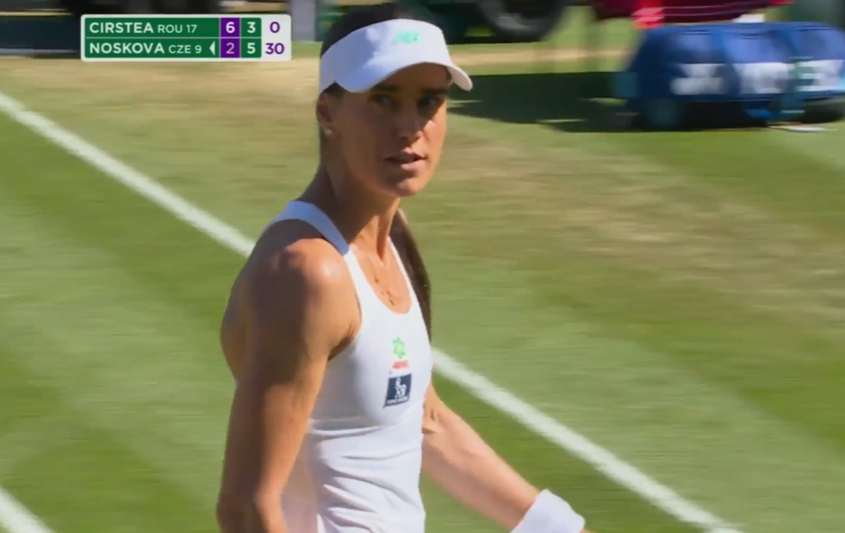 Moment tensionat în duelul Sorana Cîrstea - Linda Nsokova